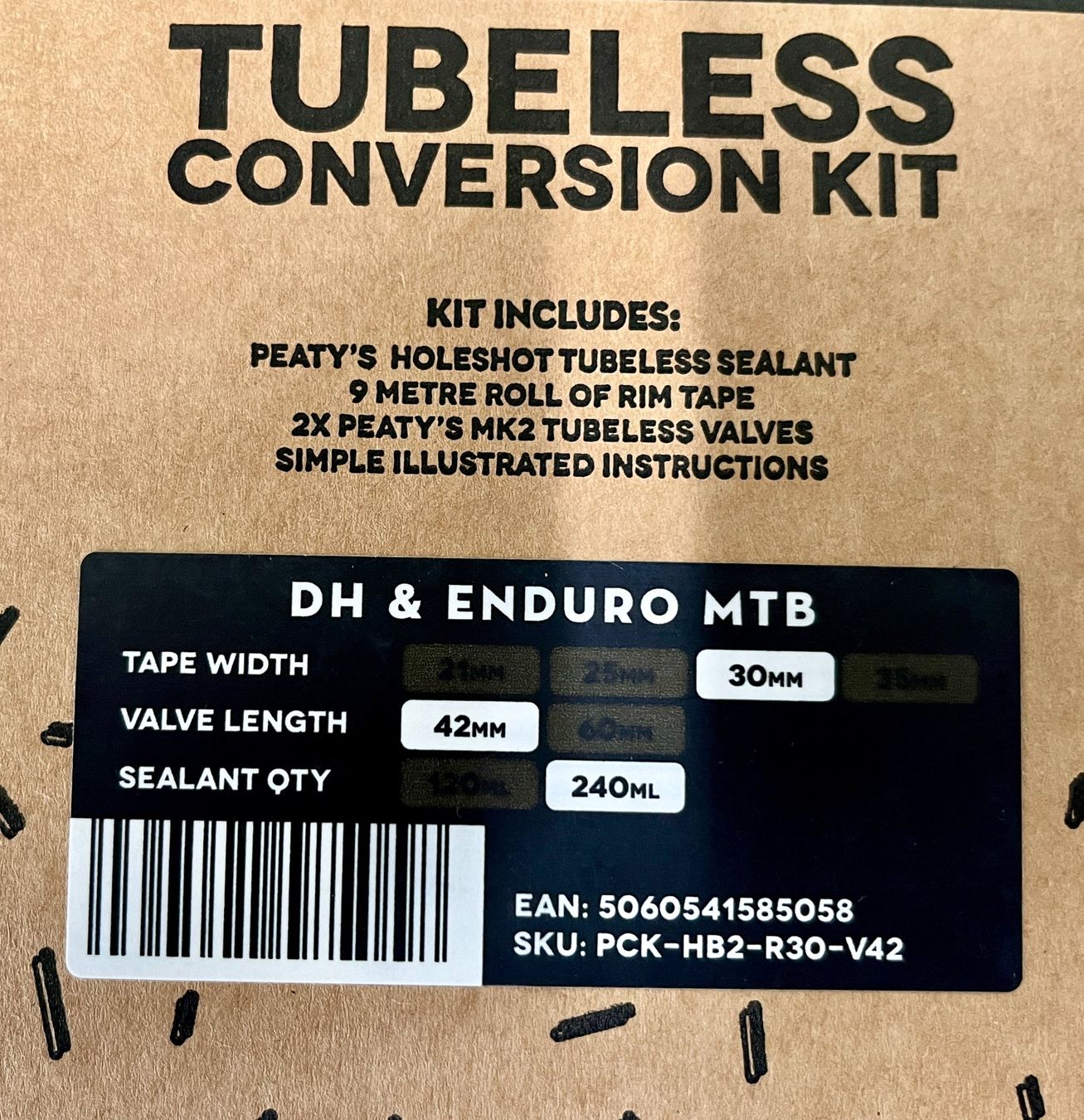 Ersatzteile: Peaty's Reifendichtmittel Conversion Kit Holeshot TL Enduro – Neu und originalverpackt aus Mörigen von Jimmiz 2