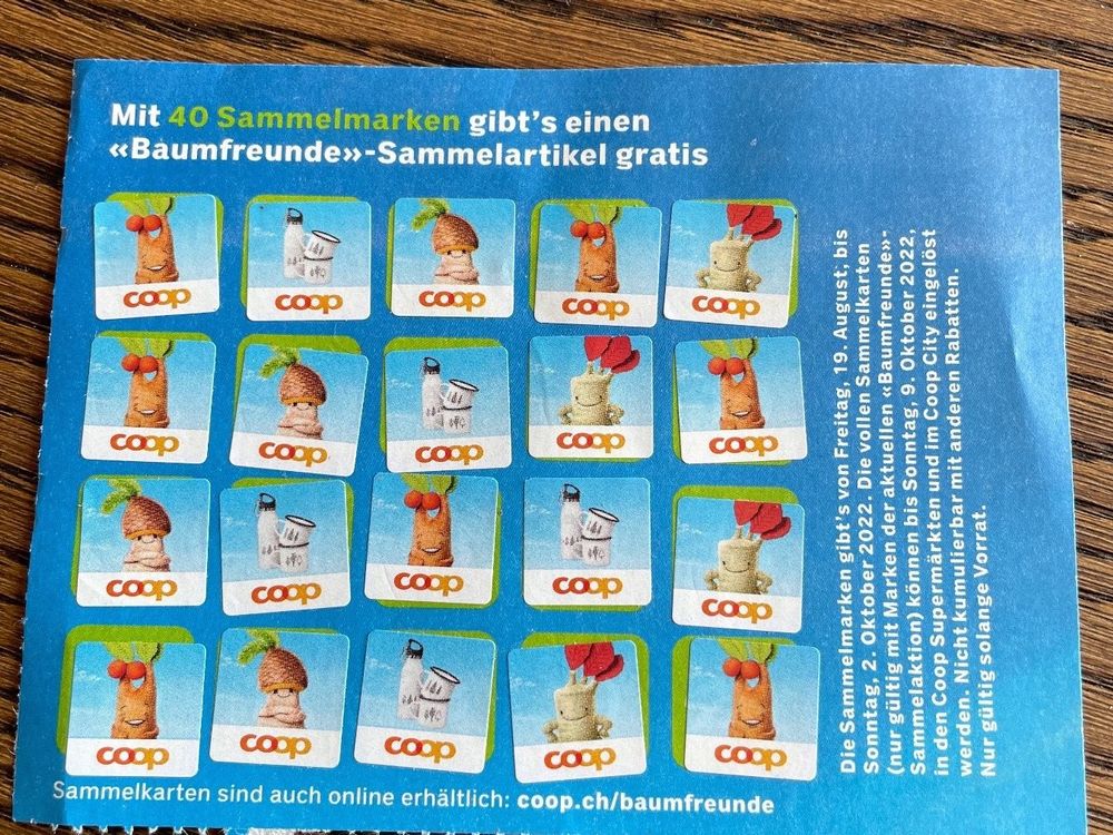 Coop Baumfreunde Sticker | Kaufen auf Ricardo