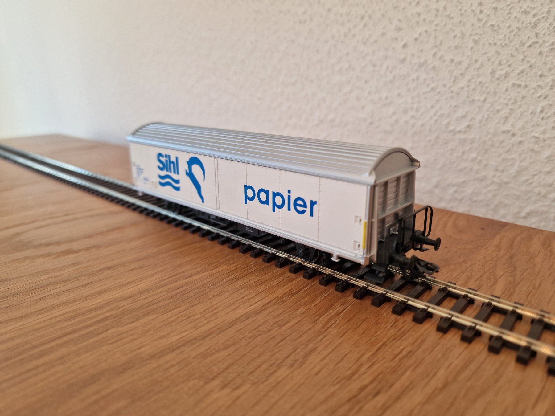 Märklin Modellini di ferrovie: SBB Sihl Papier Güterwagen H0 – Usato da Matten b. Interlaken venduto da lor_hr9w 2