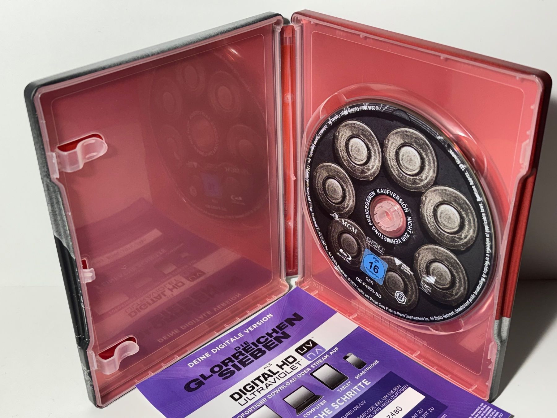 Tutti i DVDs: Die glorreichen Sieben Blu Ray Steelbook – Usato da Wilderswil venduto da Sstriker 2