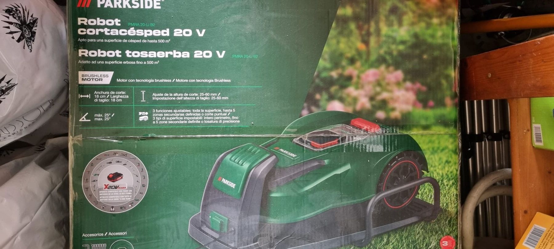 Parkside Rasenmäher: Robot Tondeuse PARKSIDE® 20V "PMRA 20-Li B2" – Neu und originalverpackt aus Corcelles NE von dan_y7zm 3