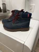 LEVIS LEDERBOOTS NAVY NEU GR 33