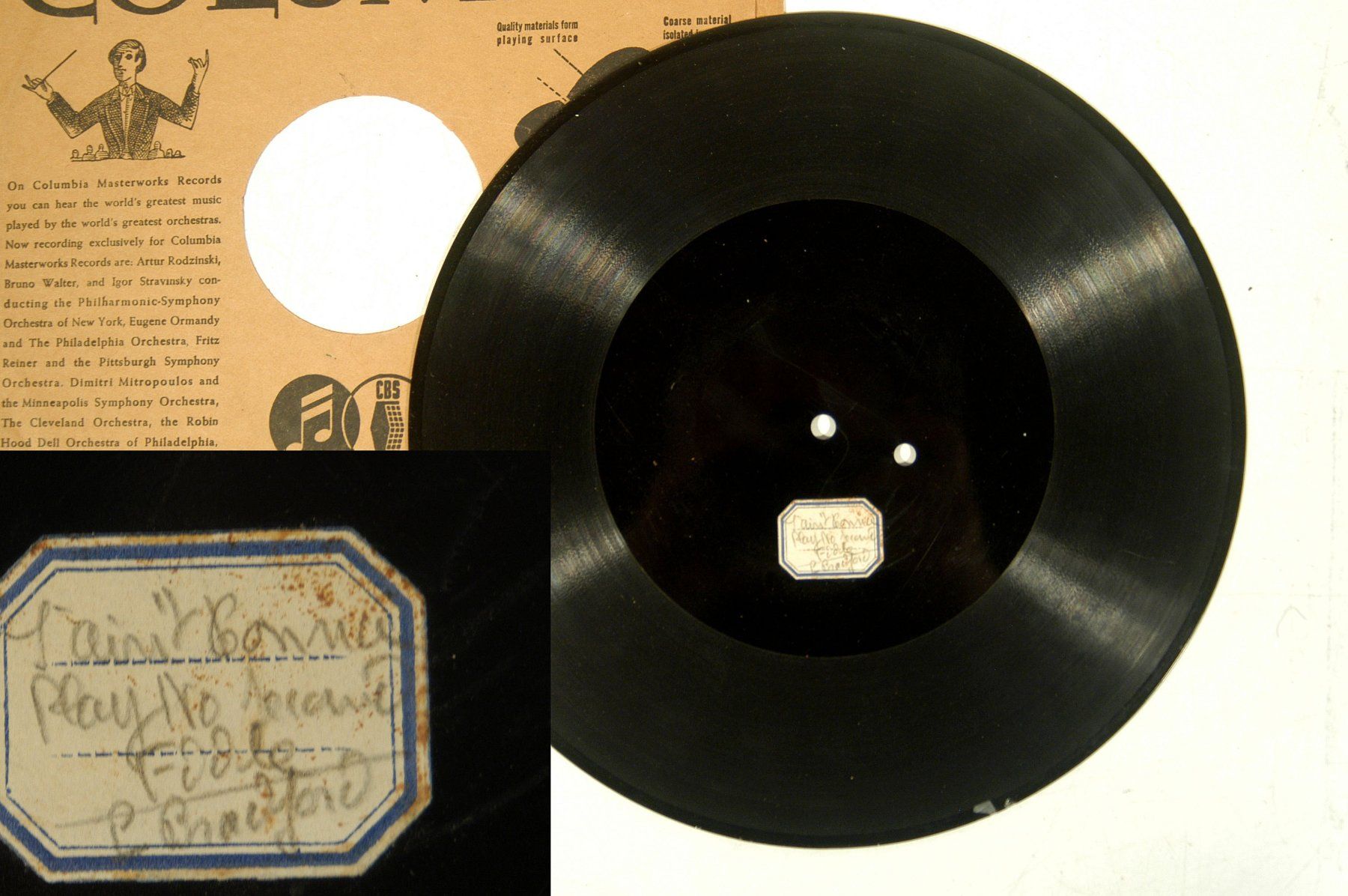 Schallplatten: Schellack Blues Jazzplatten 5 Stück – Gebraucht aus Herisau von Wisen 3
