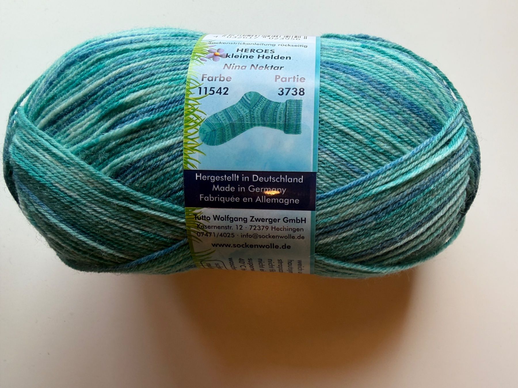 Wolle: 1Knäuel Opal Sockenwolle – Neu und originalverpackt aus Büsserach von bor_s88m 1