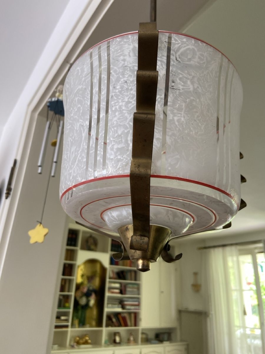Lampadari & plafoniere: Fünfzigerjahre Deckenleuchte – Usato da Oberwil BL venduto da hr237 2