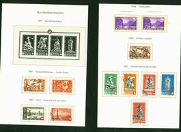 Pro Patria Sammlung bis 1963 gestempelt (Q843)