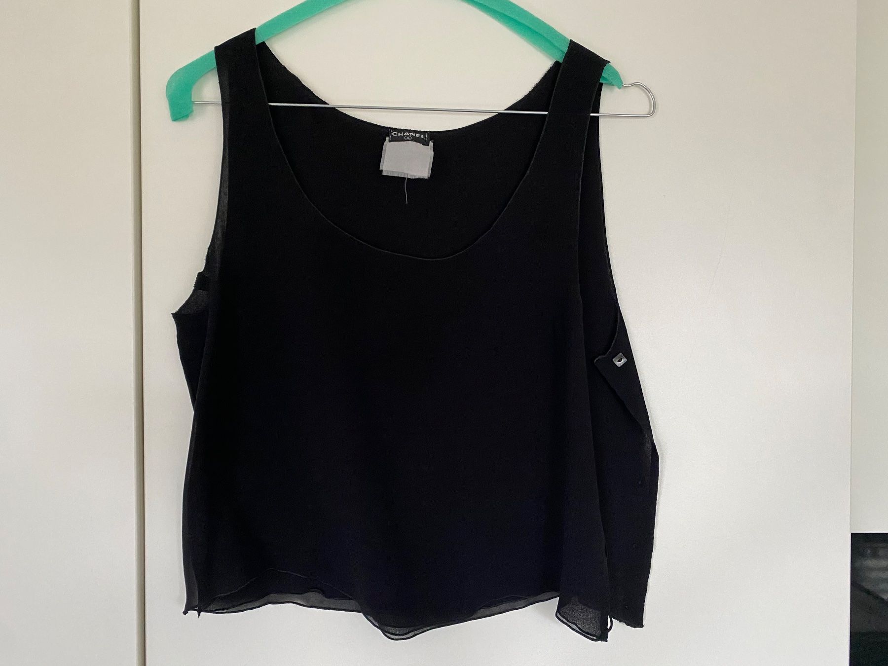 Chanel Top: Chanel top (silk) XS – Usato da Rüschlikon venduto da Tey_sl