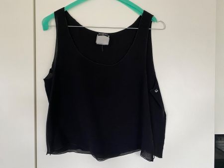 Chanel top (silk) XS