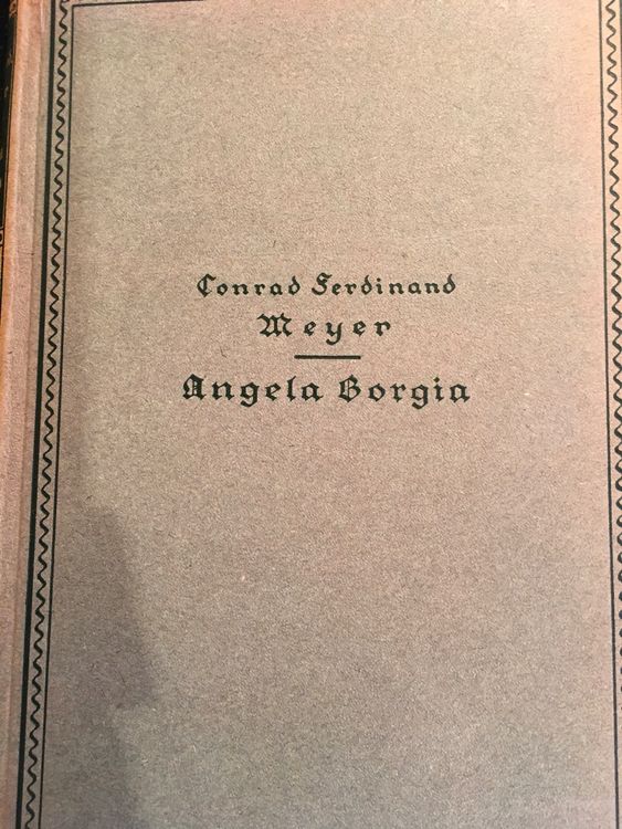 Livres: Conrad Ferdinand Meyer gesammelte Werke 1920 – D'occasion à Oberwil BL par elk_wf5x 5
