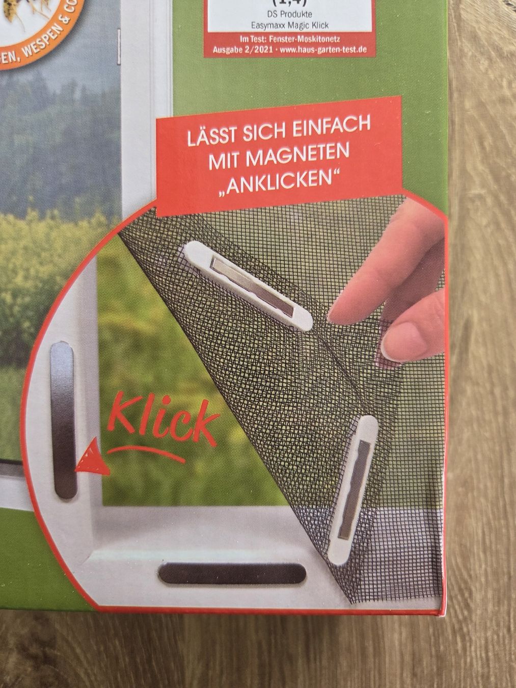 Altro per la casa: Fenster-Moskitonetz, Neu, originalverpackt – Nuovo e nell'imballaggio originale da Galgenen venduto da sag_2ng8 1