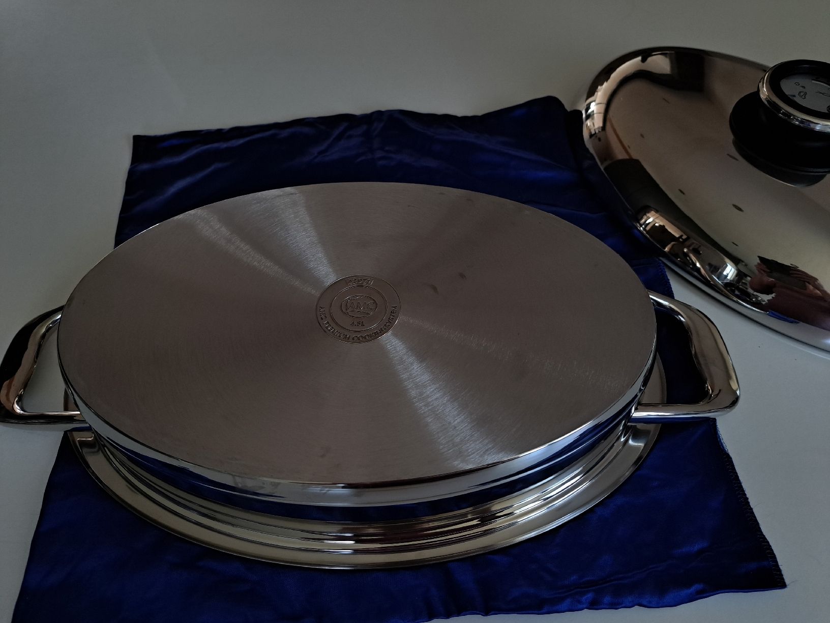 Amc Poêles: Ovaler Bräter 38 cm, 4.5 l Griddle AMC – Neuf (Voir description) à Leimbach TG par Amber02 3