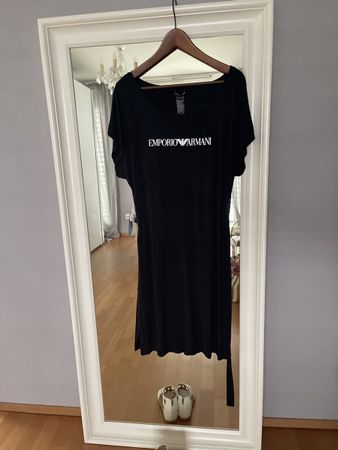 Emporio Armani Kleid, schwarz, Gr. M