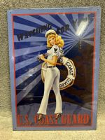 Us coast card pin up