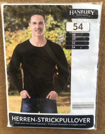 HERREN-STRICKPULLOVER NEU UND ORIGINALVERPACKT