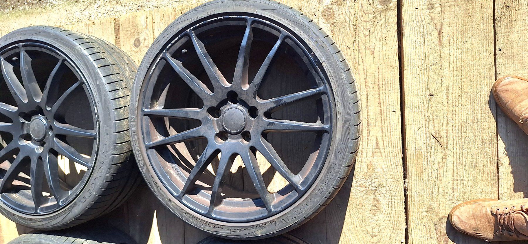 Pneus & Roues: Jantes 5x114.3 mitsubishi lancer – D'occasion à Les Enfers par Begnon 1