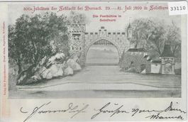 400 Jubiläum der Schlacht bei Dornach 1899 - Solothurn Festb