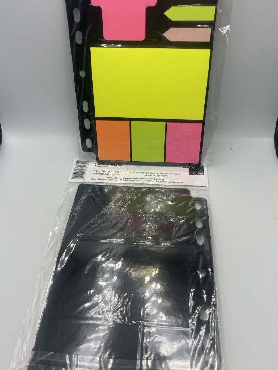 Sticker: Info Notes Haftnotizen Neonfarben 2 Stk. Neu & Original 50 – Nuovo e nell'imballaggio originale da Emmen venduto da VK-Retail 1