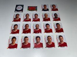 Panini Schweiz komplett WM 2014. Weisser Rahmen. Selten.