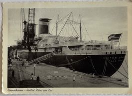 Deutschland, Bremerhaven, United Stats am Kai, Schiff