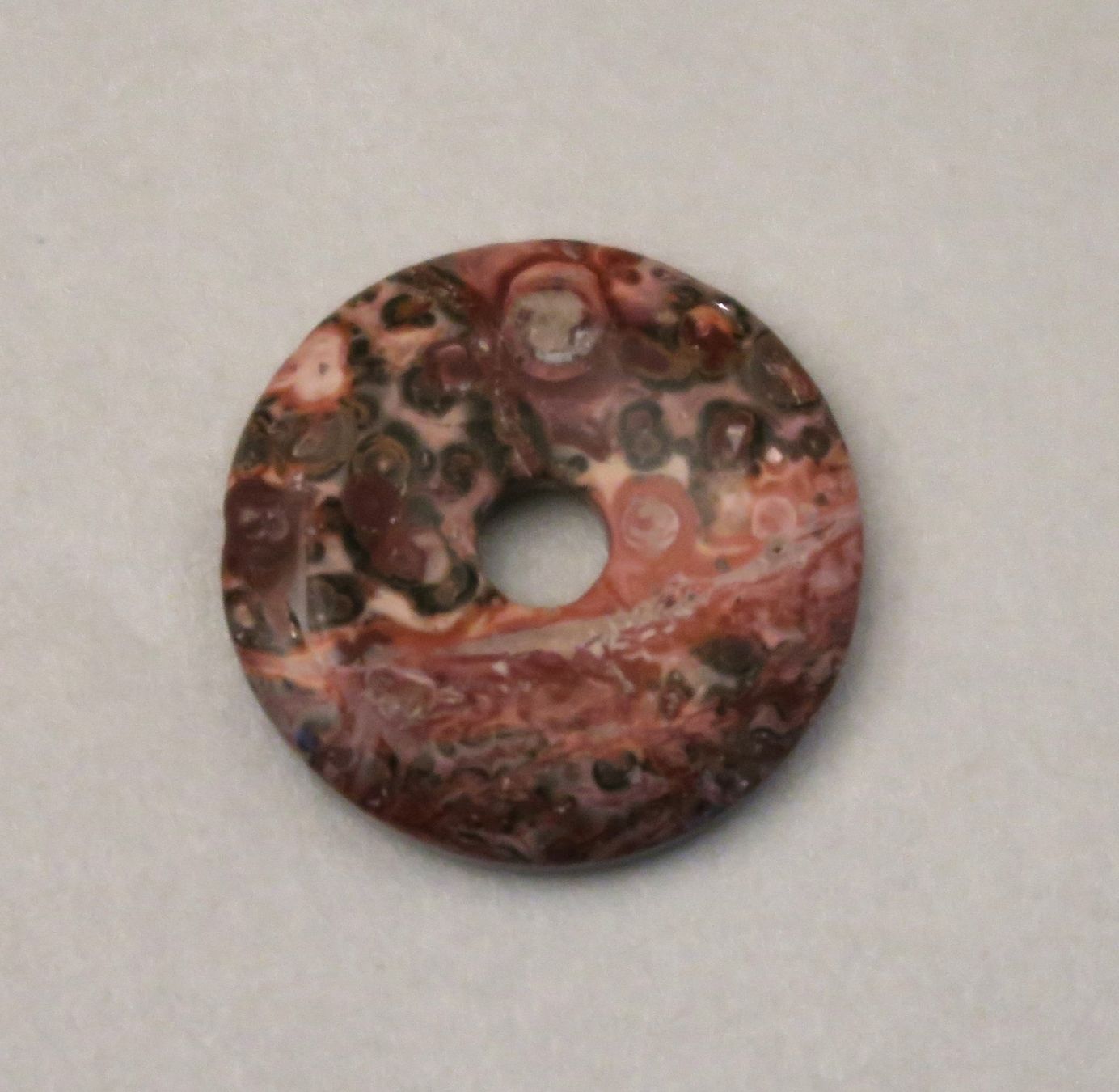 Ciondoli: Anhänger Leoparden-Jaspis Donut – Usato da Brittnau venduto da marlenestone 1