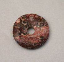 Anhänger Leoparden-Jaspis Donut