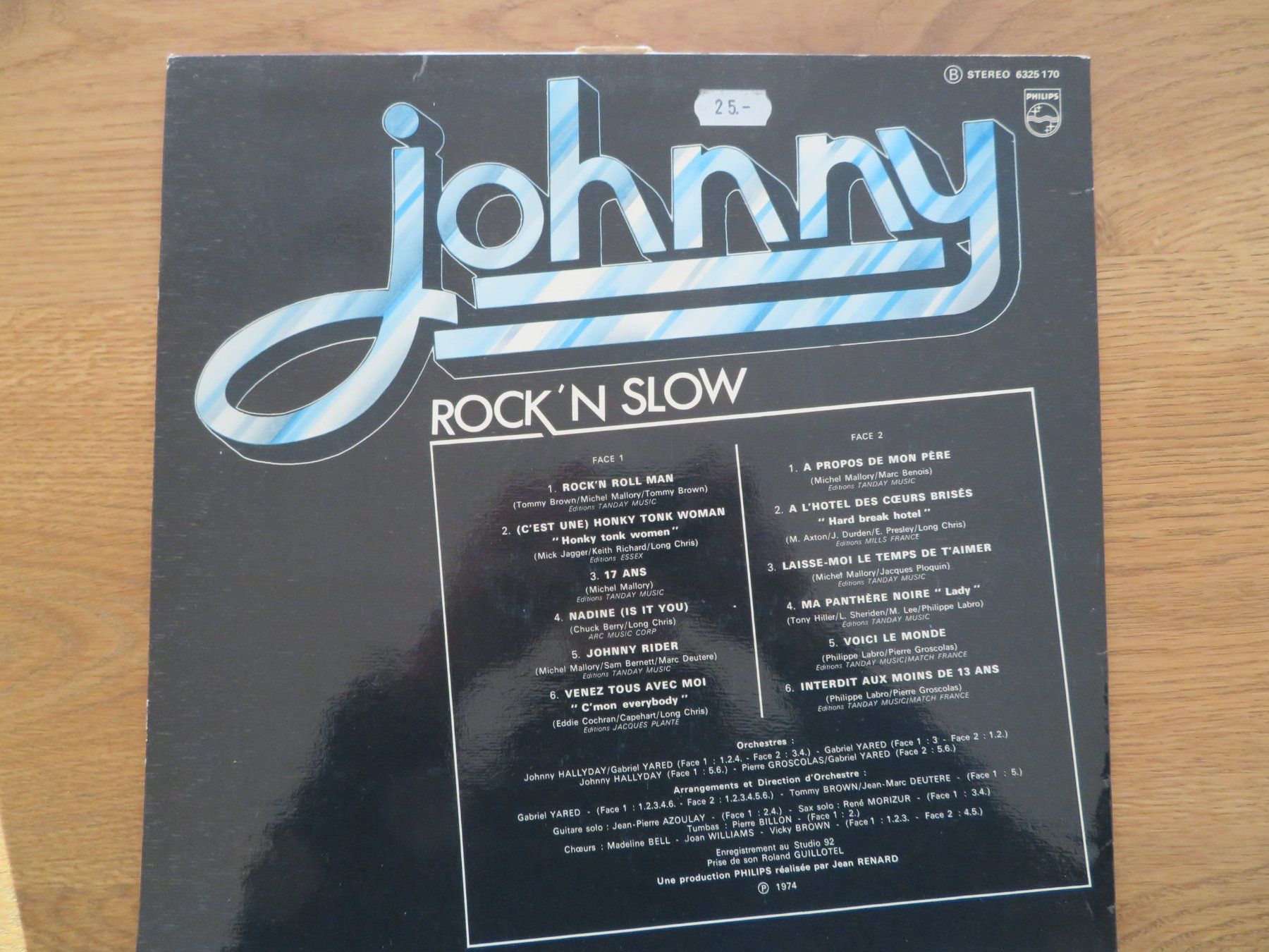 Dischi in vinile: JOHNNY HALLYDAY ROCK N SLOW – Nuovo (secondo la descrizione) da Zürich venduto da max_cp5f 1