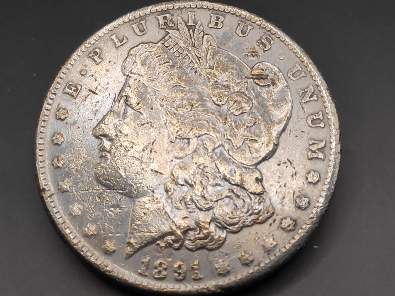 Tutti le monete: 1891-s Morgan Silber Dollar – Usato da Sirnach venduto da Trekk64 2