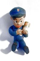 Tankwart - MOBILOIL - Werbefigur, original, um 1952