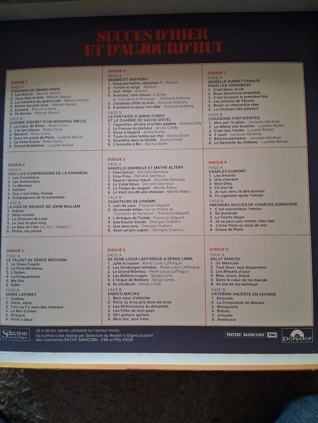 Dischi in vinile: Lot de vinyles "Golden Hitparade" - 3 coffrets – Usato da Aigle venduto da Marcagapit 4