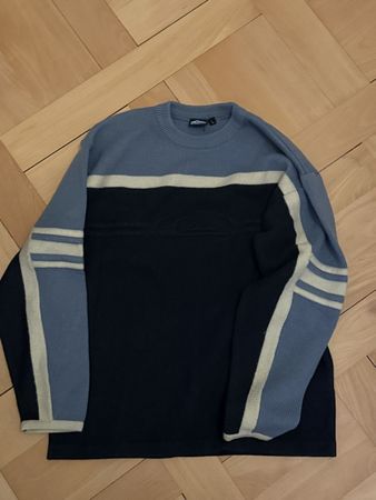 Pullover Quiksilver blau/schwarz Grösse L guter Zustand