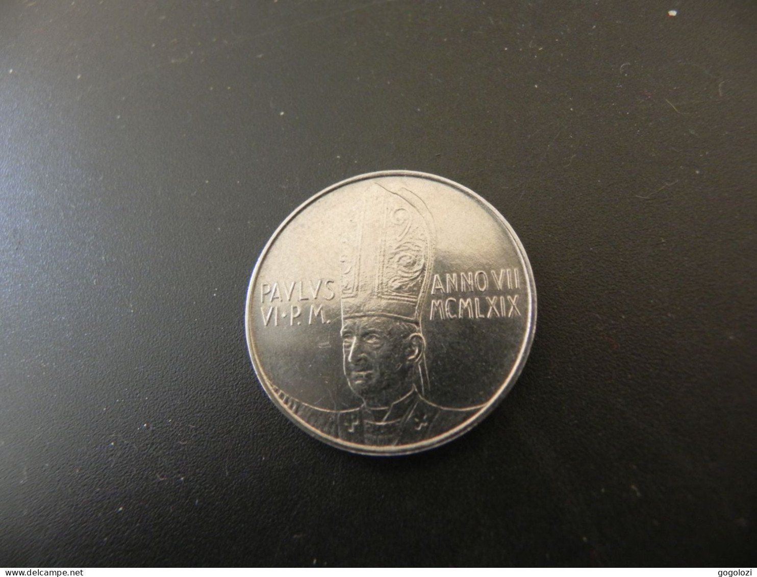 Alle Münzen: Vatikan 100 Lire 1969 – Gebraucht aus Biel/Bienne von Gogolozi 1