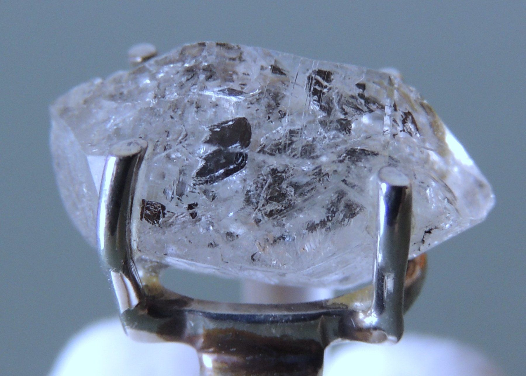 Bagues: Herkimer Diamant Silber 925 Fingerring Gr. 59 – D'occasion à Waldenburg par schaller707 2