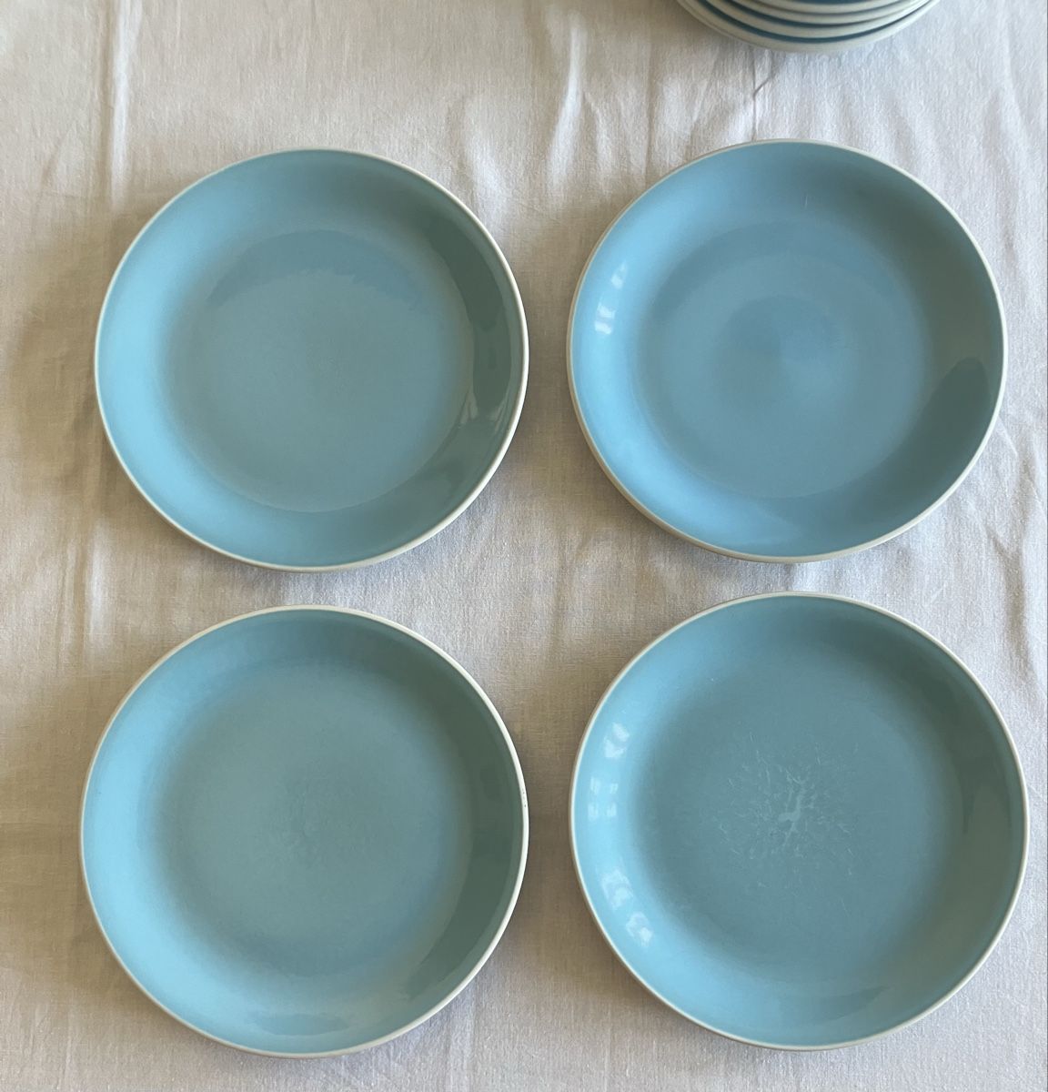 Rössler Teller: Rössler Teller blau, 10Stk. – Gebraucht aus St.Gallen von Collage.sg 1