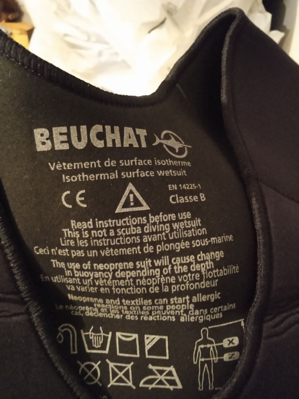 Mute per immersioni: beuchat espadon competition 7mm elaskin X 8.6 – Nuovo e nell'imballaggio originale da Flums venduto da hec_flums 2