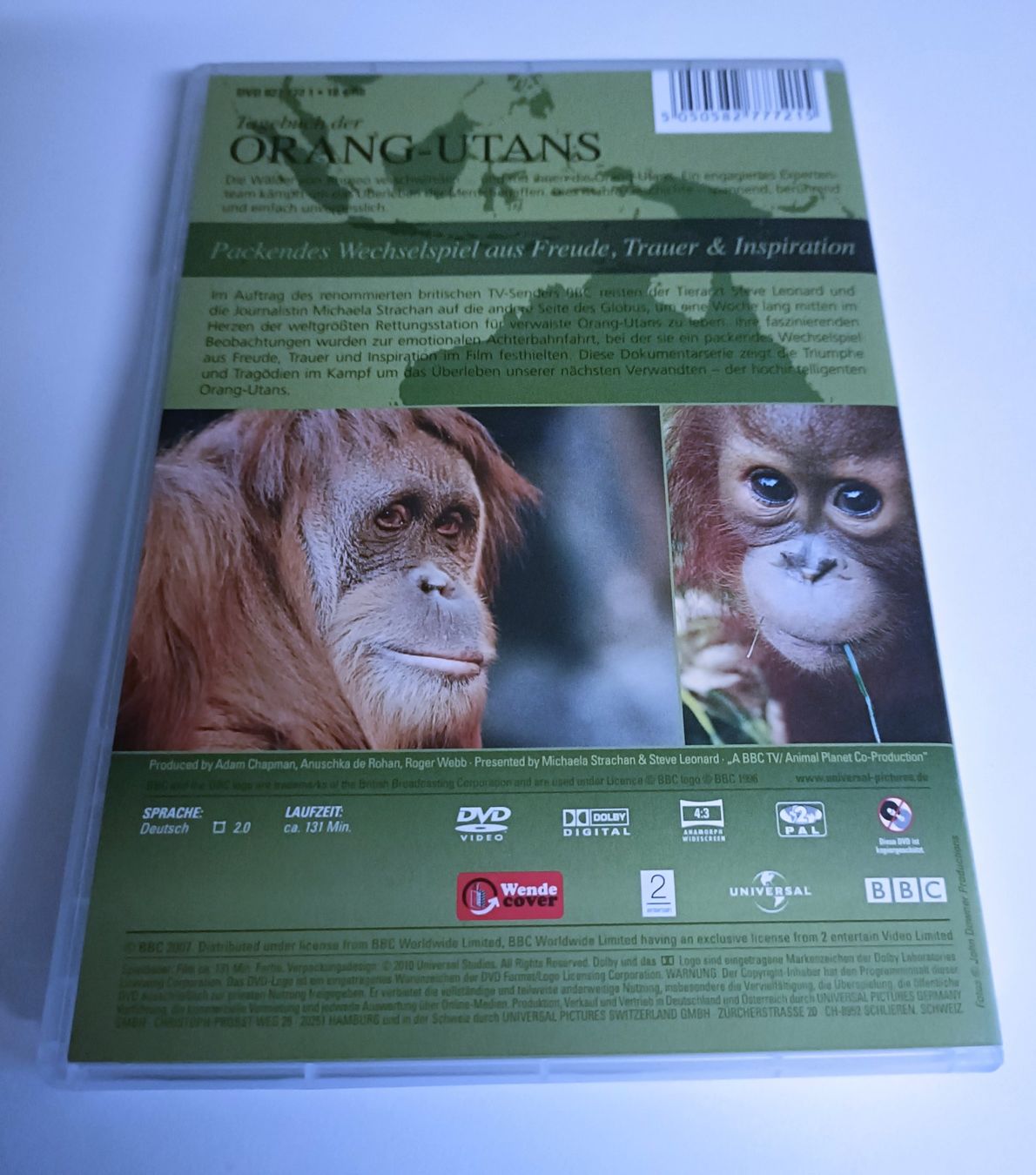 Tutti i DVDs: Tagebuch der Orang-Utans | DVD – Usato da Köniz venduto da Movieportal007 1