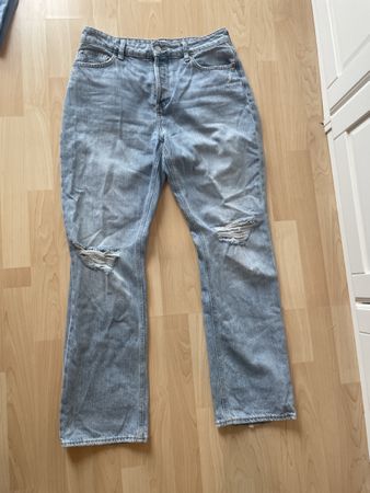 Coole H&M Curvy Jeans, Grösse 40, Straight Leg