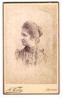 Fotografie A. Wicky, Berne, Portrait jun