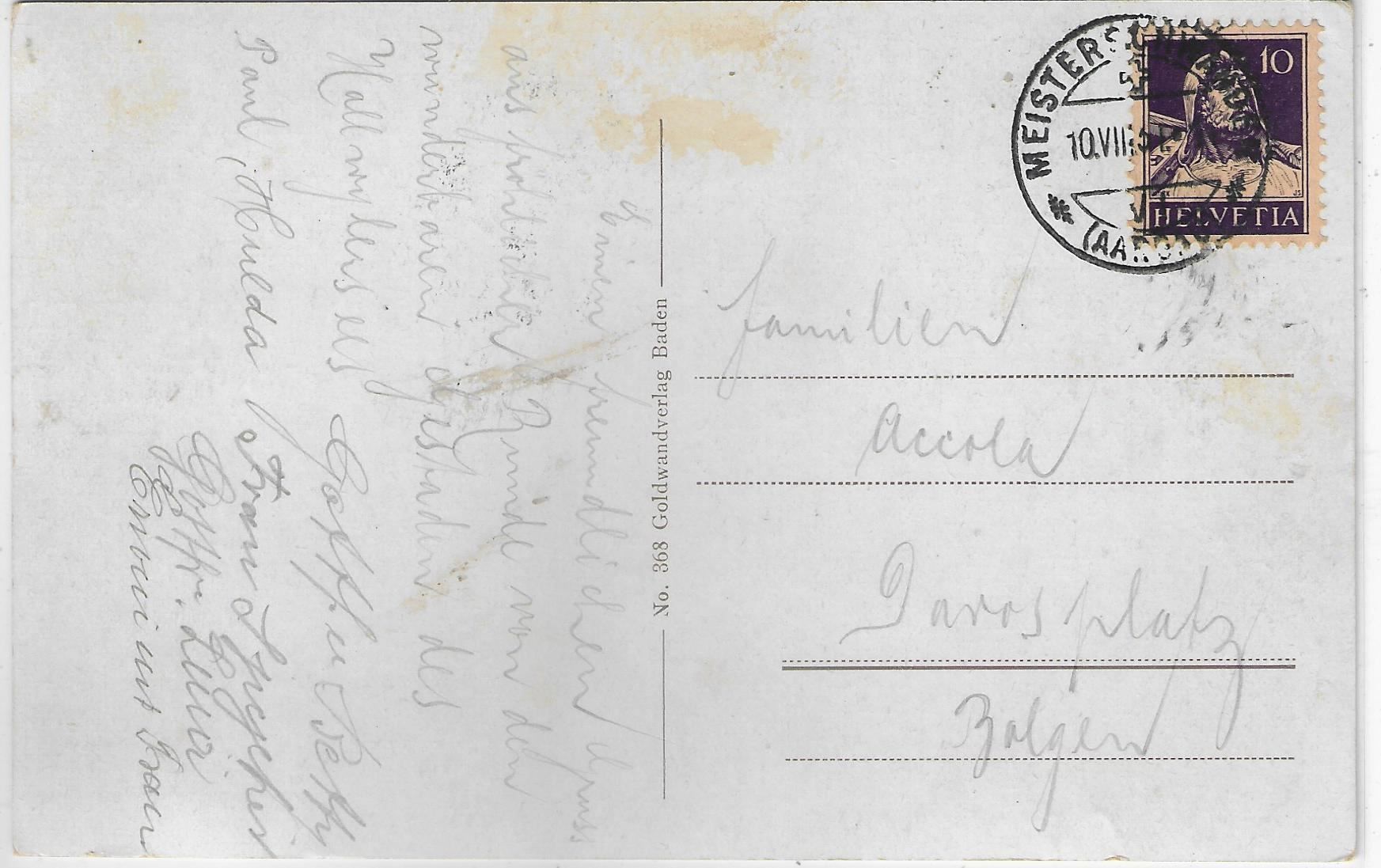 Cartoline postali: Hotel-Restaurant Seerose - Strandbad – Usato da Ettingen venduto da Kartenplanet 1