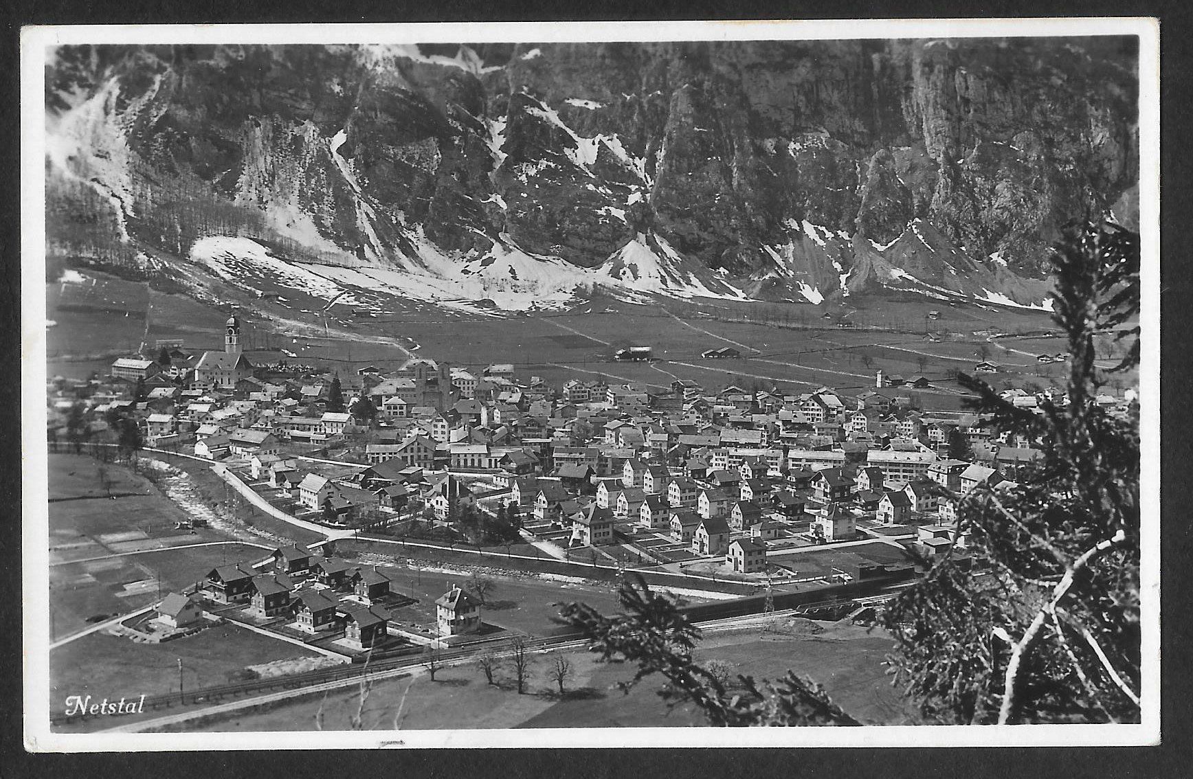 Cartoline postali: Netstal Dorfansicht – Usato da Olten venduto da clotaldi