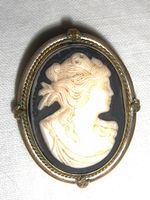 Gemme Brosche Vintage