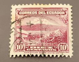 Ecuador 1934 alte briefmarke