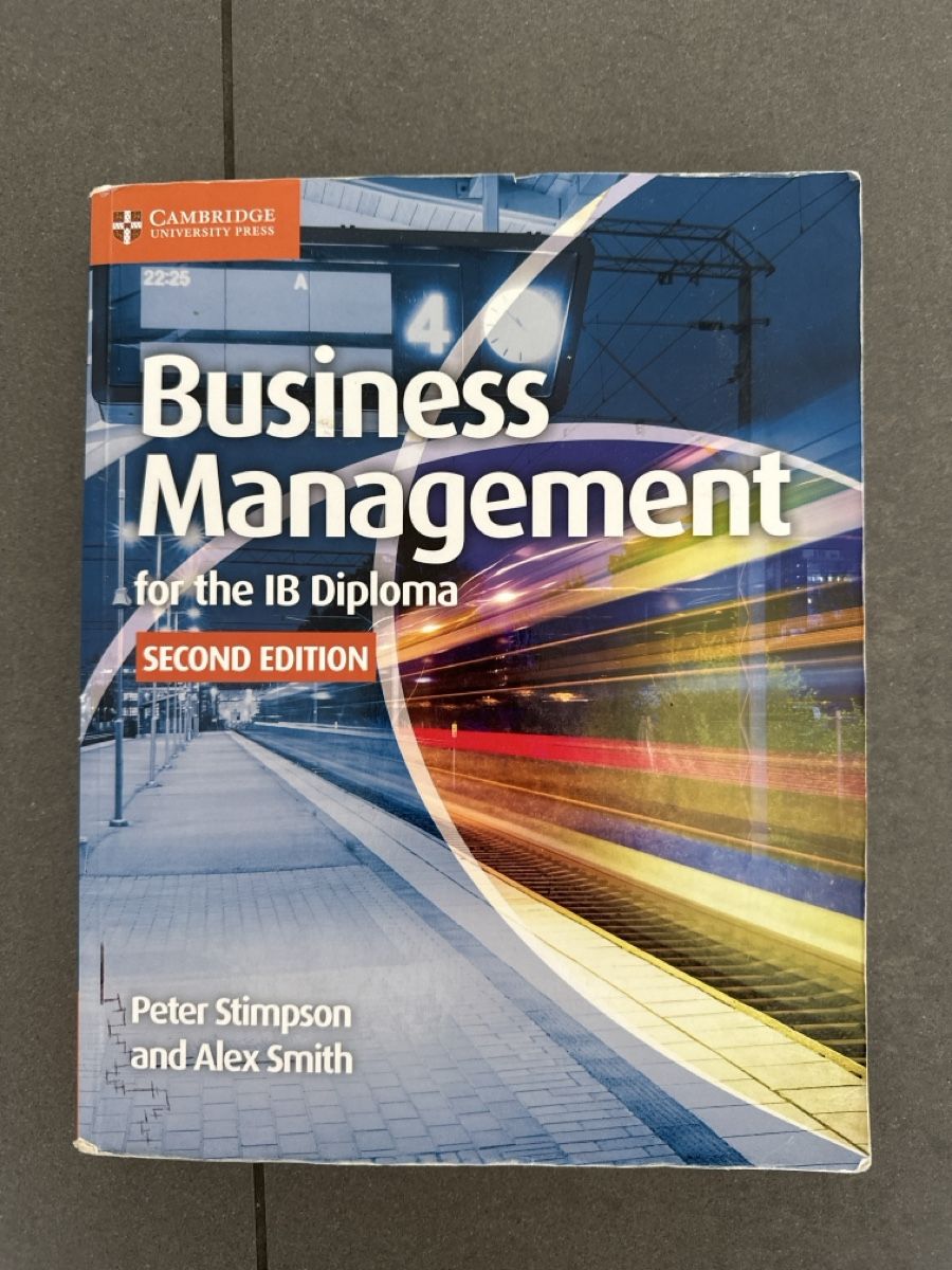 Libri: Business Management for the IB Diploma Second Edition – Usato da Endingen venduto da SinaPJ
