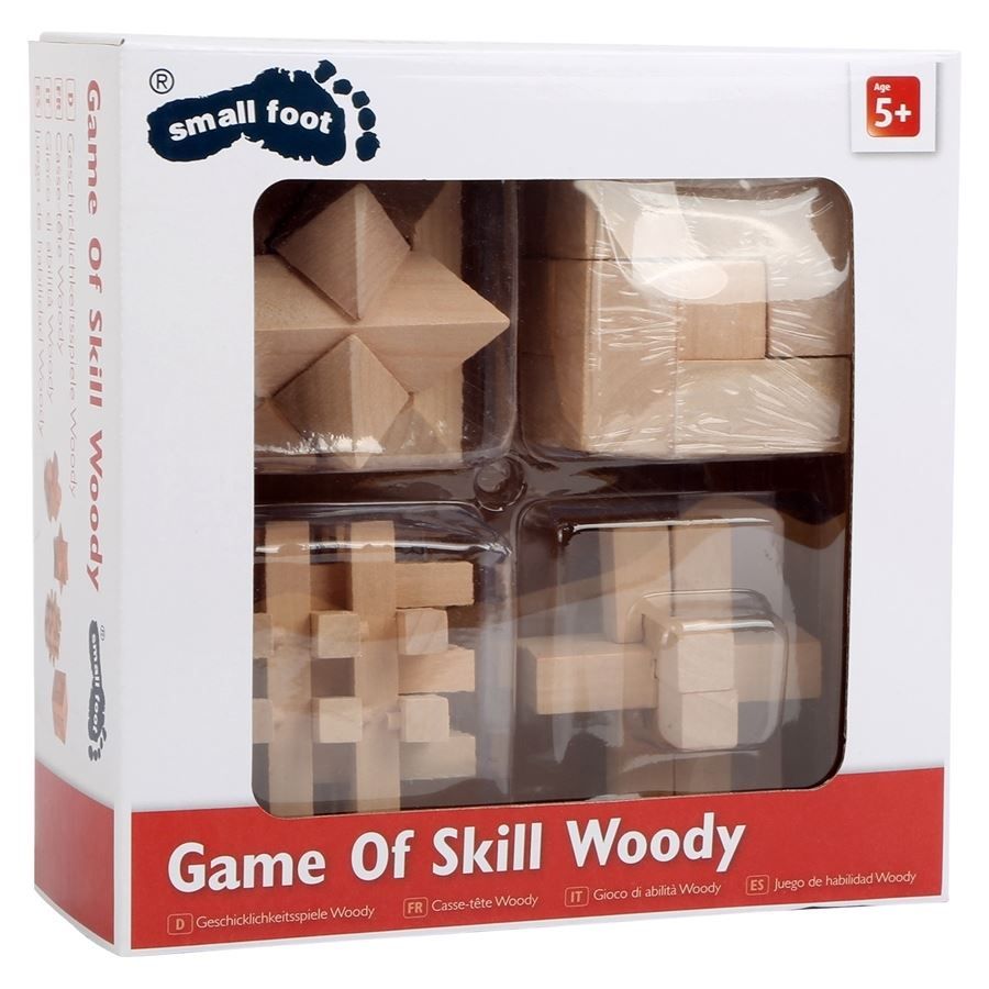 Giochi: Geschicklichkeitsspiel WOODY 4er Set – Nuovo e nell'imballaggio originale da Wettingen venduto da Swala 1
