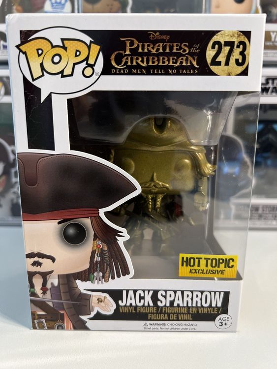 Funko POP! Movies Pirates des Caraïbes Jack Sparrow Gold Kaufen auf Ricardo