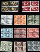 Viererblocks Schweiz   2 Seiten  (w878)
