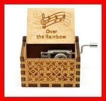 Mini Drehorgel Somewhere over Rainbow Zauberer von Oz Musik