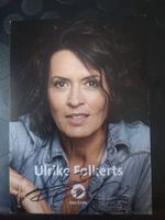 Ulrike Folkerts - auf Tatort Autogrammkarte