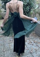 Chic Abito da Sera lungò Velluto-tg M/L-perfetto