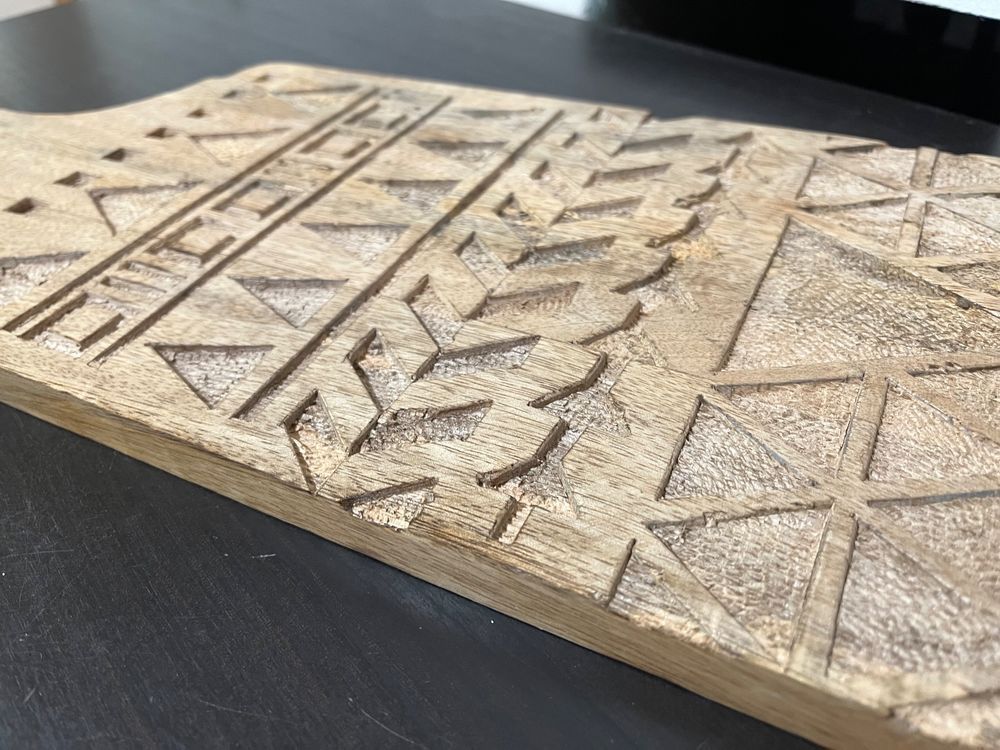 Articoli in legno: Schneidbrett aus Mangoholz – Nuovo (secondo la descrizione) da St. Peterzell venduto da andrea2012 1