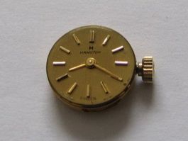 CHOPARD Genève, Damenuhrwerk mit Hamilton ZB, gebraucht.